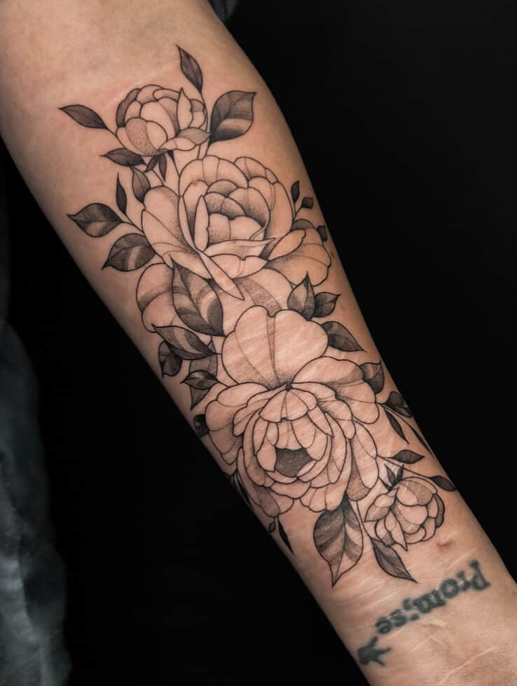 linework-rose-tattoo-scar-cover-christchurch