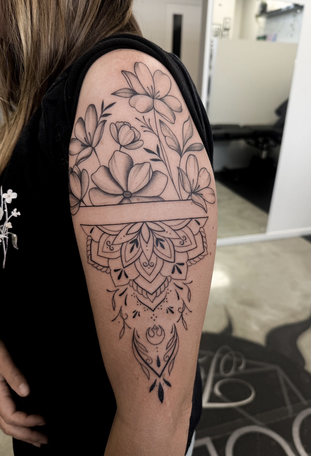 Ornamental Floral Mandala