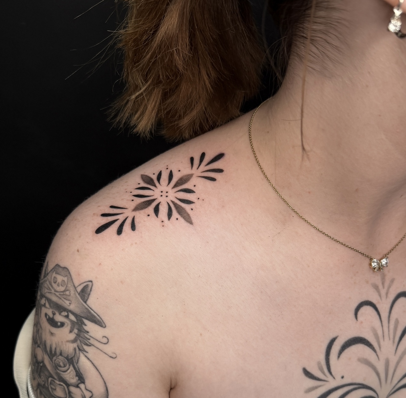 Ornamental Shoulder Tattoo