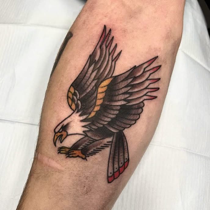 american-traditional-eagle-tattoo-christchurch