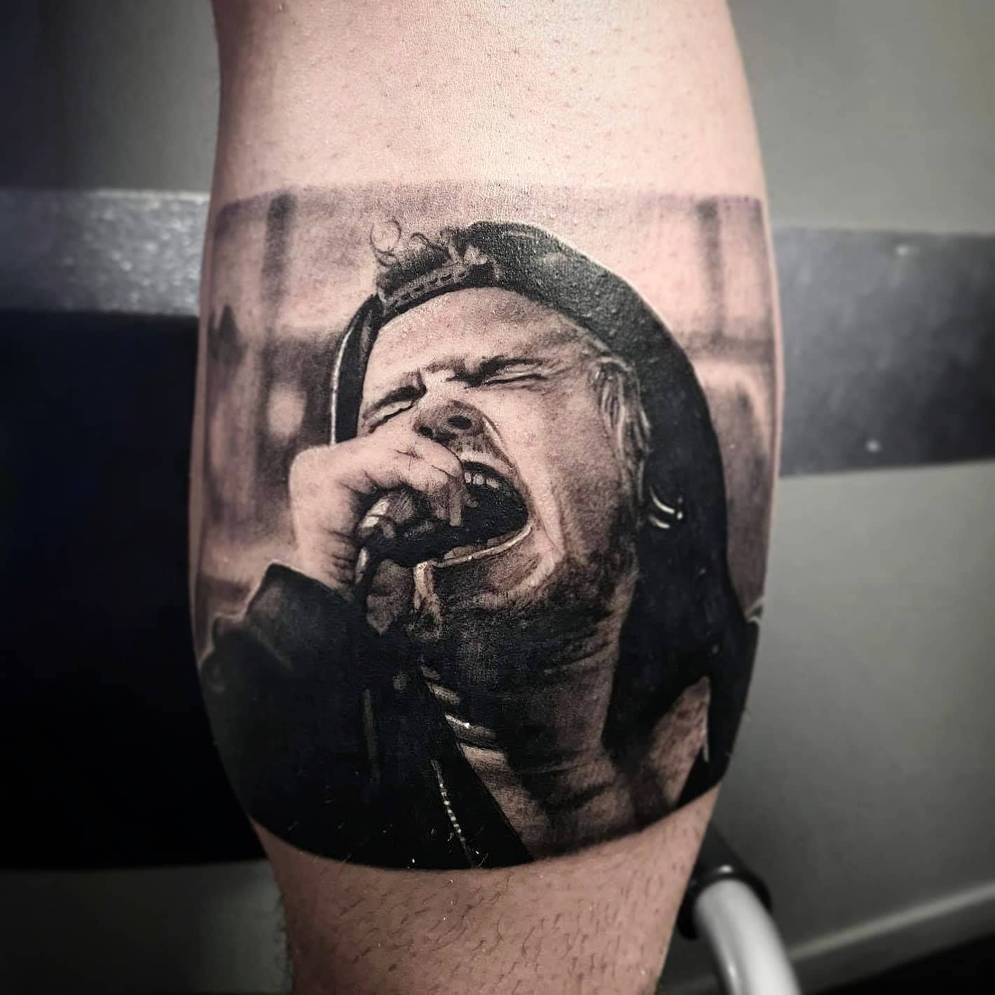 black-and-grey-portrait-calf-tattoo-christchurch