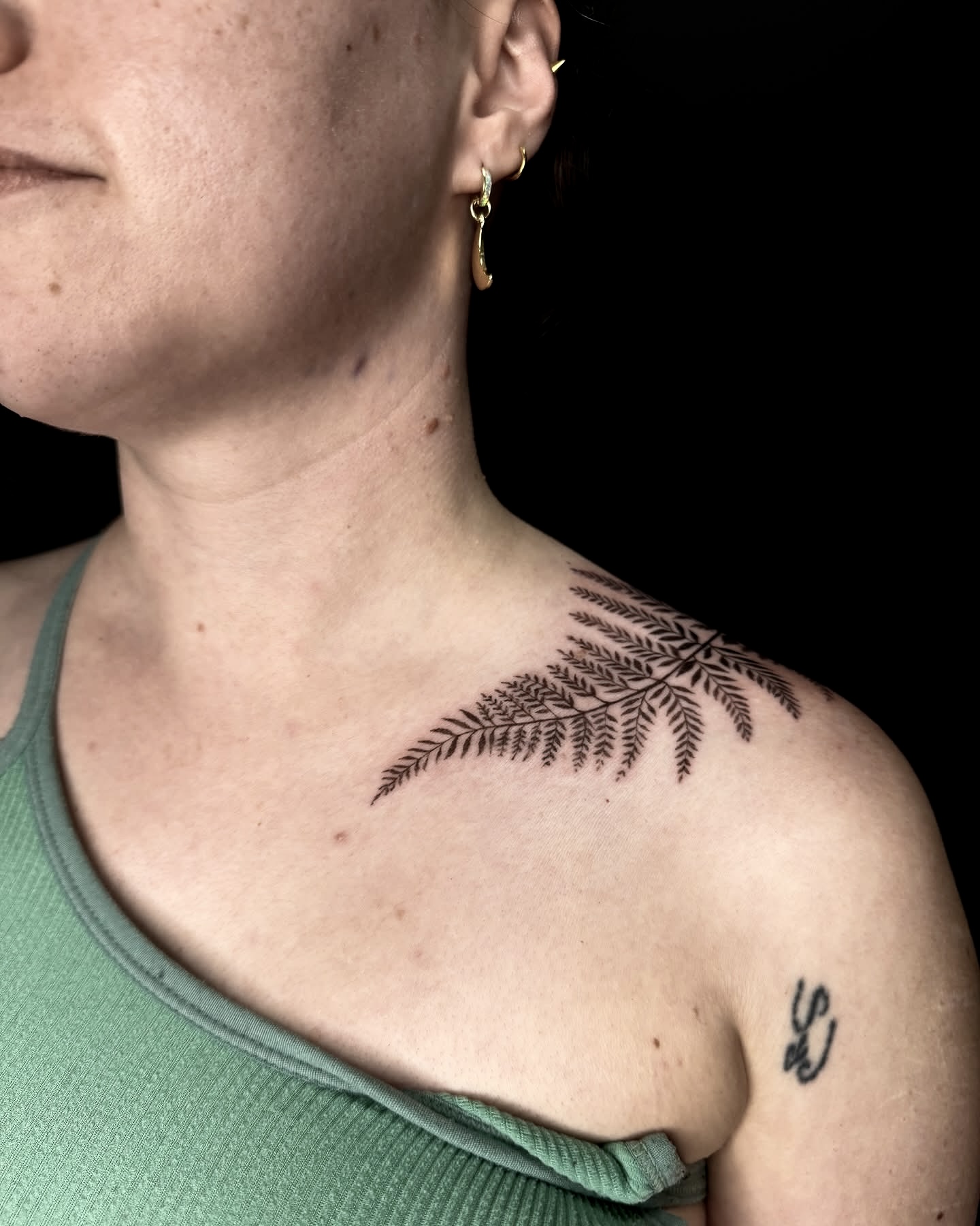 new-zealand-fern-shoulder-tattoo-christchurch
