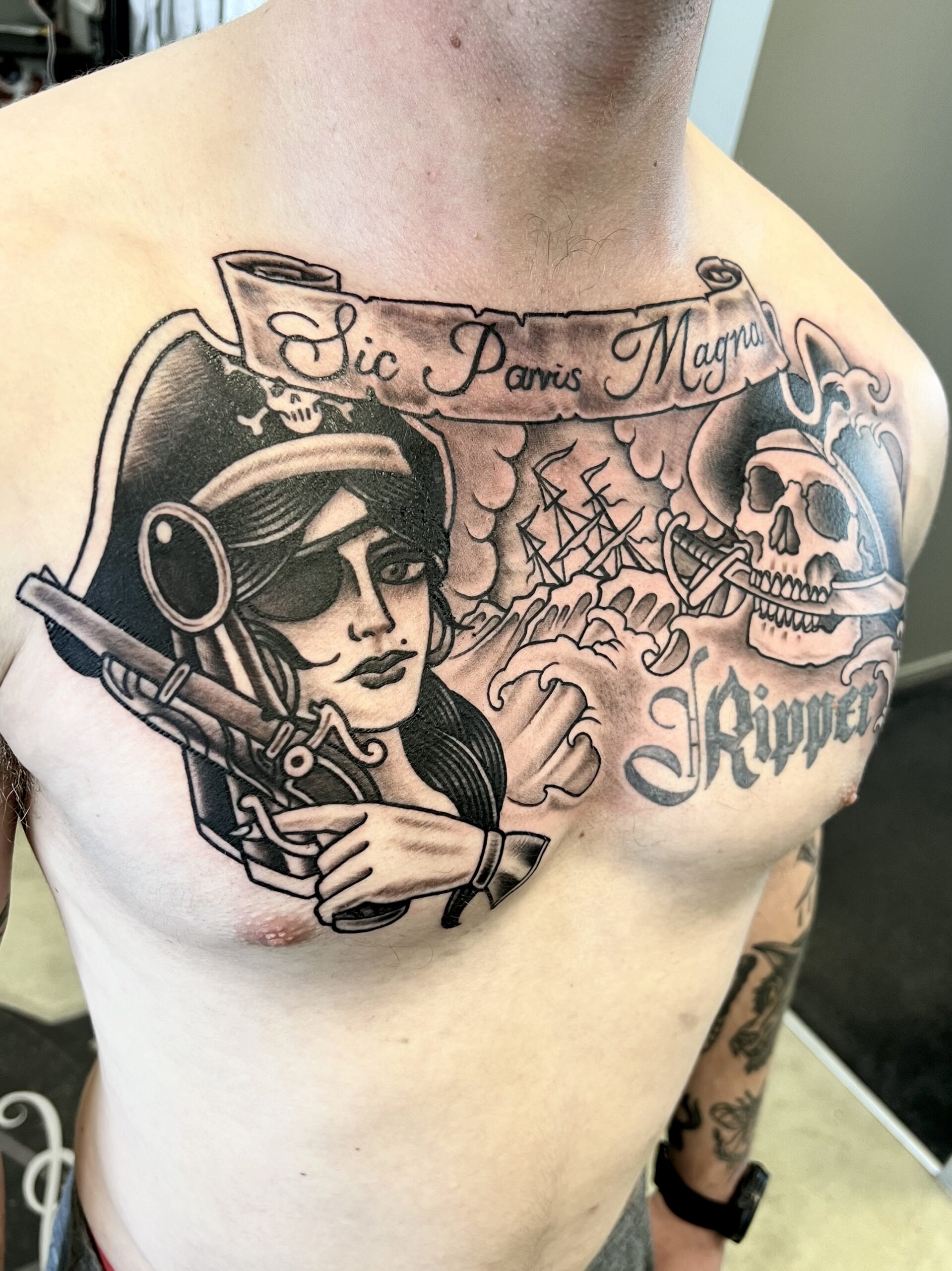 traditonal-chest-piece-tattoo-christchurch